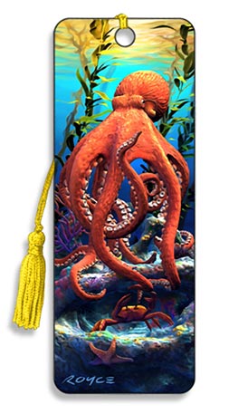 Image for Big Bad Octopus 3D Bookmark