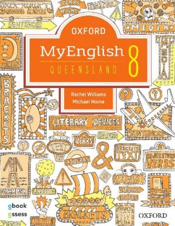 Image for Oxford MyEnglish 8 for QLD Curriculum Student book + obook assess + Upskill