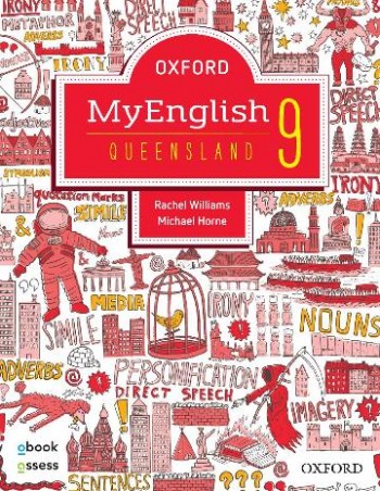 Image for Oxford MyEnglish 9 for QLD Curriculum Student book + obook assess + Upskill