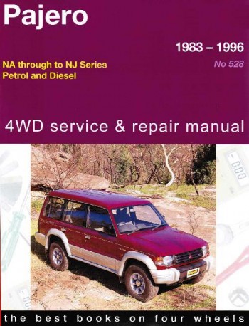 Image for Mitsubishi Pajero 1983-1996 NA-NJ Series Petrol and Diesel 4WD Service and Repair Manual 05528