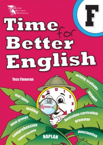 Image for Time for Better English F - Foundation / Prep