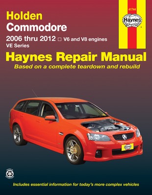 Image for Holden Commodore VE Series V6 & V8 2006-2012 (41744) Haynes Automotive Repair Manual