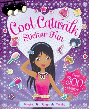 Image for Cool Catwalk Sticker Fun: Imagine Design Create, over 300 stickers