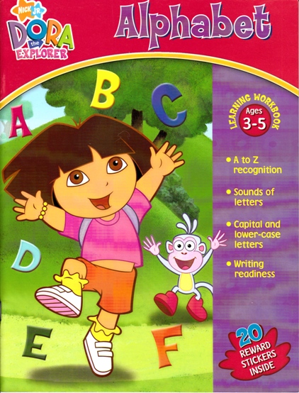 Image for Dora the Explorer Alphabet: Learning Workbook ages 3-5