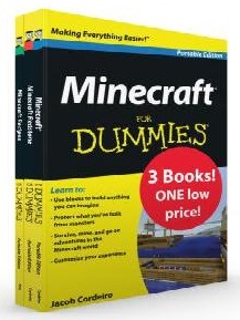 Image for Minecraft for Dummies Value Pack: 3 Books 1 Low Price!