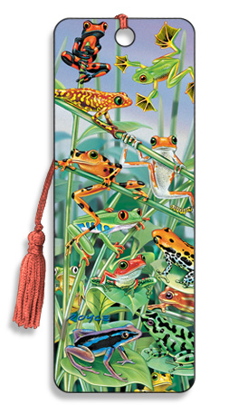 Image for Hanging Around Frogs 3D Bookmark