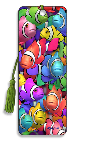 Image for Clown School Clown Fish 3D Bookmark