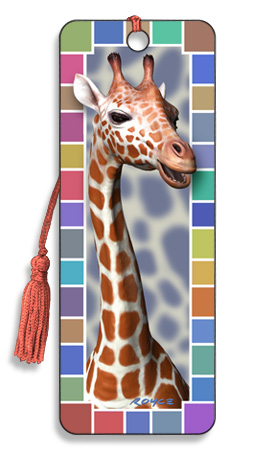 Image for Giraffe 3D Bookmark