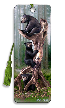 Image for Black Bears 3D Bookmark