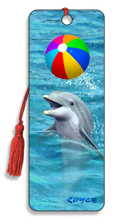 Image for Beachball Dolphin 3D Bookmark