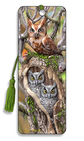 Image for Owls 3D Bookmark