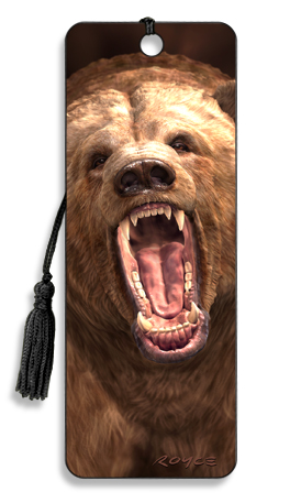 Image for Grizzly Bear 3D Bookmark