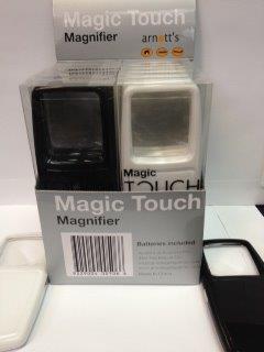 Image for Magic Touch Magnifier with LED Light *** Temporarily Out of Stock ***