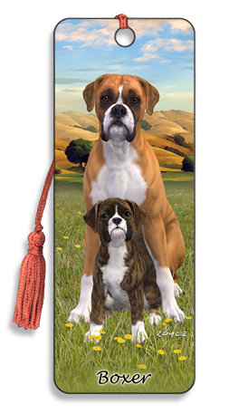 Image for Boxer Dog 3D Bookmark