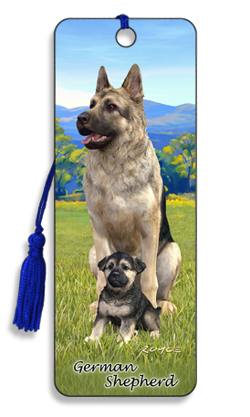 Image for German Shepherd 3D Bookmark