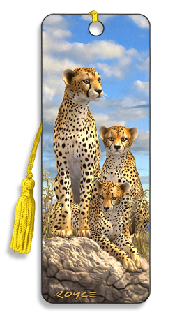 Image for Cheetahs 3D Bookmark