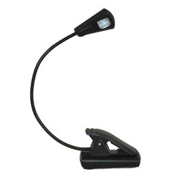 Image for UltraFlex Single Super LED Booklight - Black Colour (uses 3 AAA Batteries included) *** Temporarily Out of Stock ***