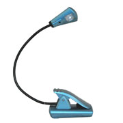 Image for UltraFlex Single Super LED Booklight - Blue Colour (uses 3 AAA Batteries included) *** Temporarily Out of Stock ***