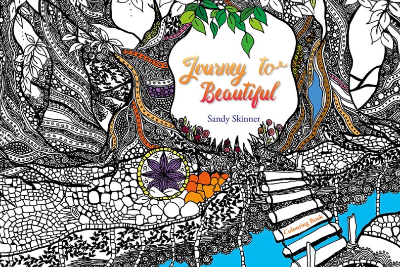 Image for Journey to Beautiful: Adult Colouring Book