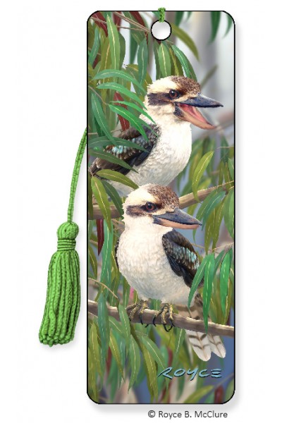 Image for Kookaburra Bird 3D Bookmark
