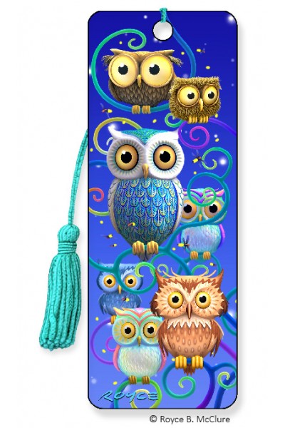 Image for Night Owls 3D Bookmark