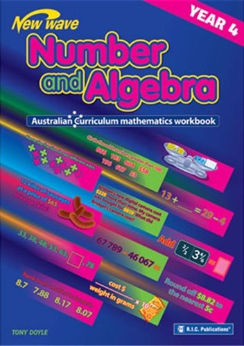 Image for New Wave Number and Algebra Year 4 Workbook (Ages 9-10) RIC-6109 Australian Curriculum