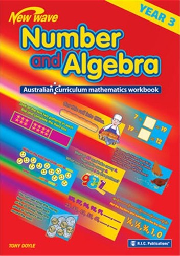 Image for New Wave Number and Algebra Year 3 Workbook (Ages 8-9) RIC-6108 Australian Curriculum