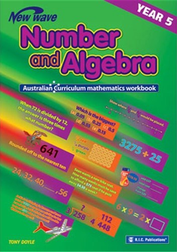 Image for New Wave Number and Algebra Year 5 Workbook (Ages 10-11) RIC-6110 Australian Curriculum