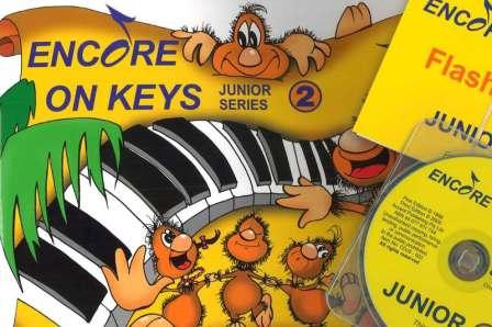 Image for Encore on Keys Junior Series 2 Piano/Keyboard - CD and Flash Cards Included