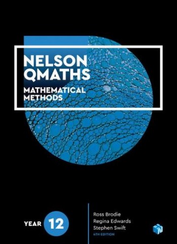 Image for Nelson QMaths 12 Mathematics Methods Student Book + 4 Access Codes 4th Edition