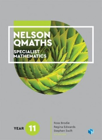 Image for Nelson QMaths 11 Mathematics Specialist Student Book with 4 Access Codes 4th Edition