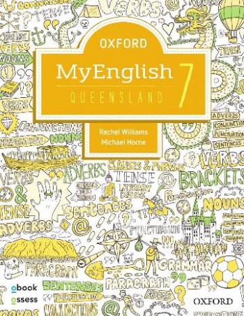Image for Oxford MyEnglish 7 for QLD Curriculum Student book + obook assess + Upskill