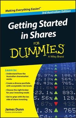 Image for Getting Started in Shares for Dummies 3rd Australian Edition