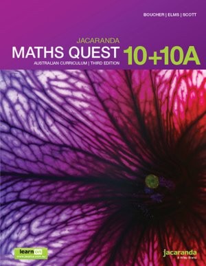 Image for Jacaranda Maths Quest 10 + 10A Australian Curriculum 3e LearnON & Print 