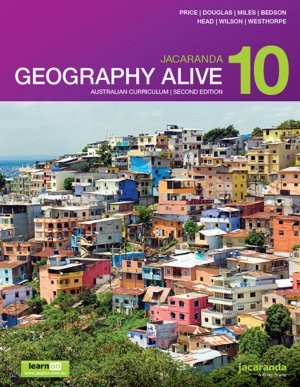 Image for Jacaranda Geography Alive 10 2e Australian Curriculum learnON & print