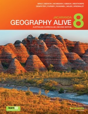 Image for Jacaranda Geography Alive 8 2e Australian Curriculum learnON & print