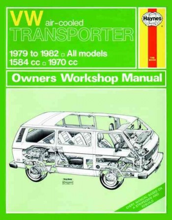 Image for Volkswagen VW air-cooled Transporter 1979-1982 All Models 1584cc 1970cc Owners Workshop Manual 638