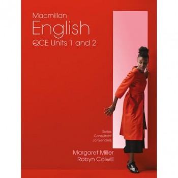 Image for Macmillan English QCE Units 1&2 Student Book + Digital *** TEMPORARILY OUT OF STOCK ***