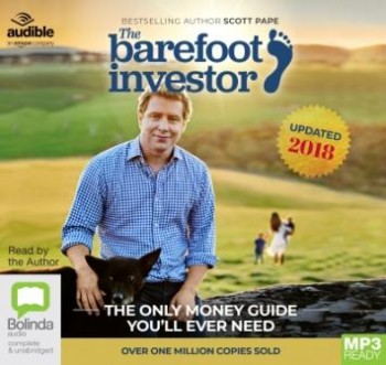 Image for The Barefoot Investor 2018/2019 Edition MP3 Audio CD The Only Money Guide You'll Ever Need *** TEMPORARILY OUT OF STOCK ***