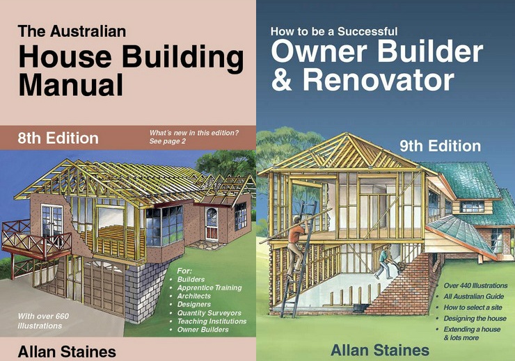 Image for 2 Book Set: The Australian House Building Manual 8th Edition + How to be a Successful Owner Builder and Renovator 9th Edition