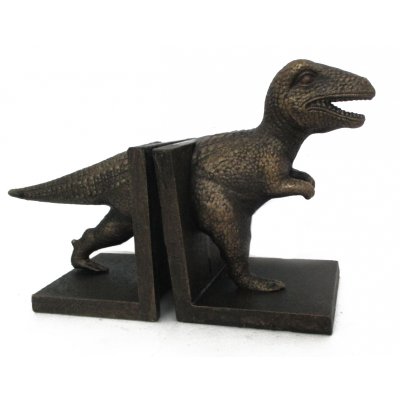 Image for Cast Iron Tyrannosaurus (T-Rex) Dinosaur Bookends