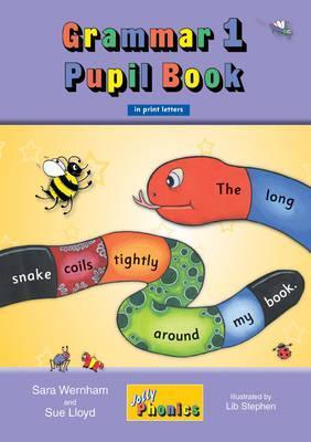 Image for Grammar 1 Pupil Book JL922 in Print Letters # Jolly Phonics